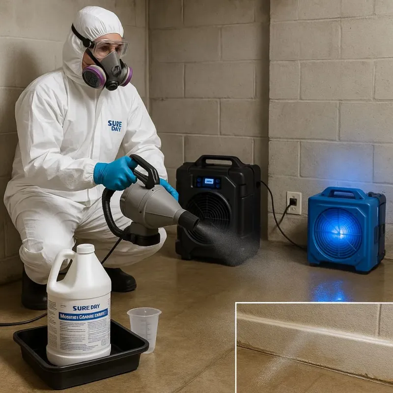 Sanitization and Odor Removal process in Milton, WA